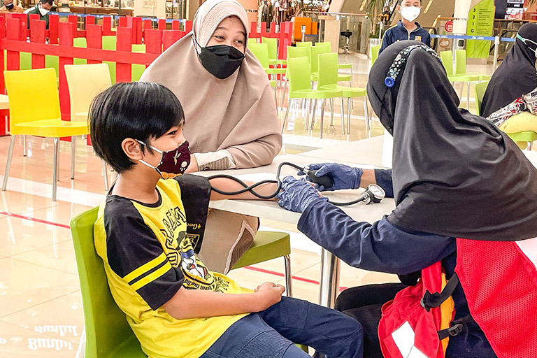 Vaksinasi Anak di Summarecon Mall Bekasi