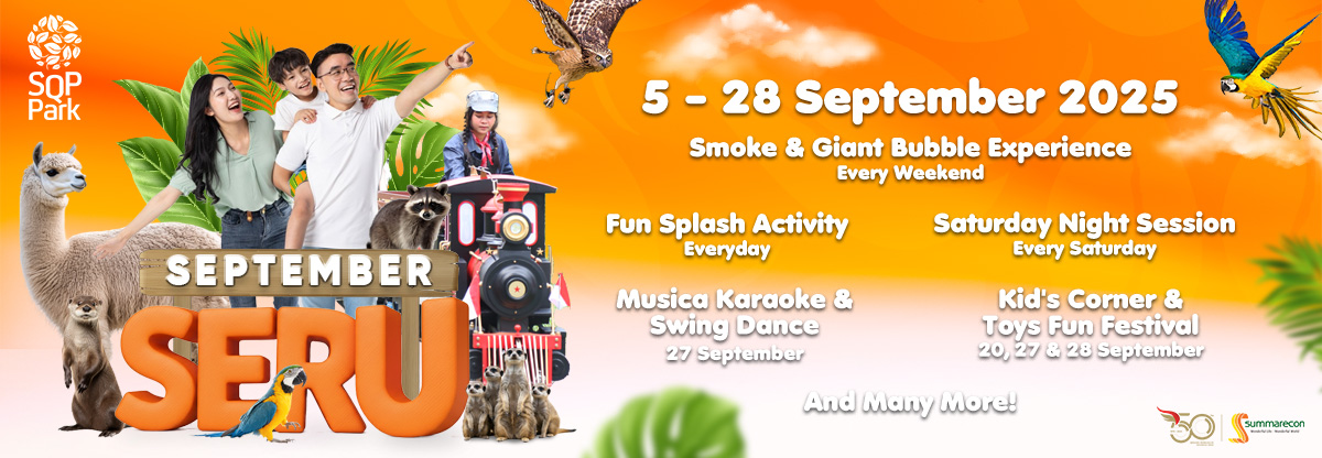Rayakan SEPTEMBER SERU-mu di SQP Park!