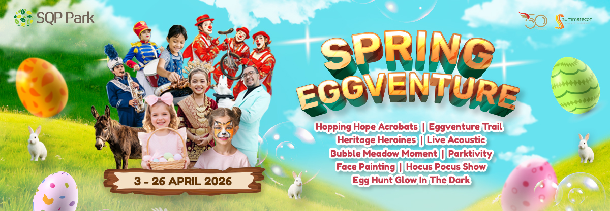 SPRING EGGVENTURE FOR THIS APRIL! 