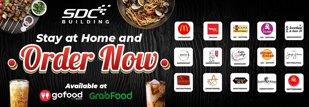 Stay at Home & Order Now!
