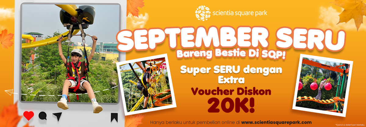 September Seru  Bareng Bestie di SQP!