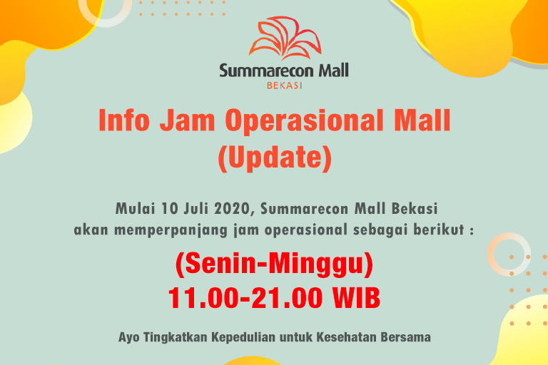 Info Jam Operasional Mall