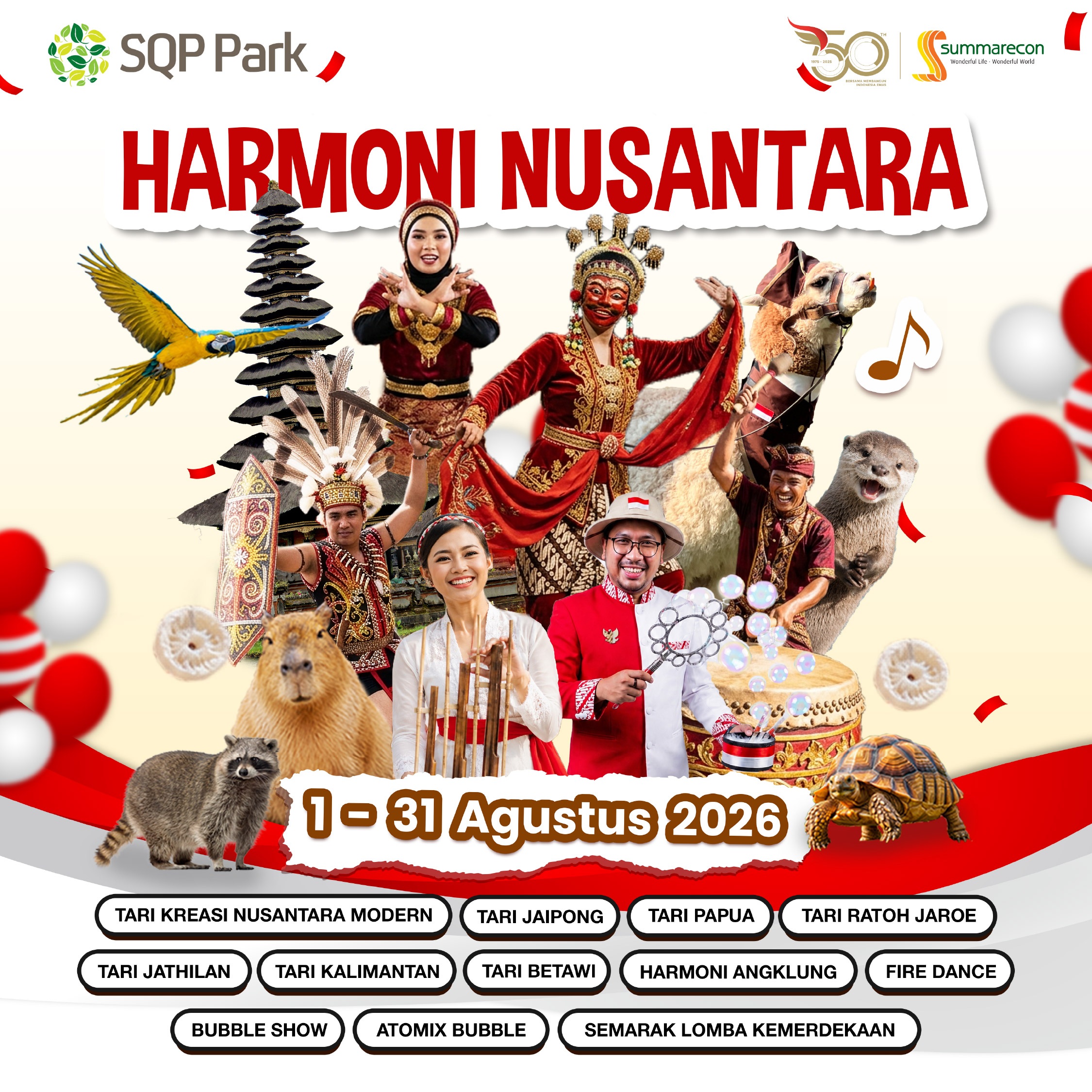 HARMONI NUSANTARA DI SQP PARK!