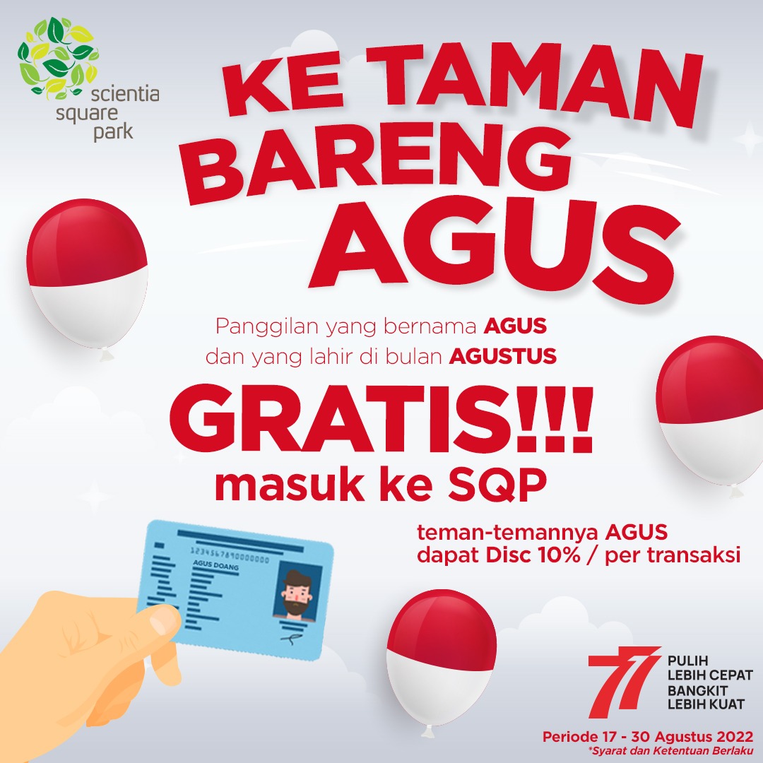 PROMO KEMERDEKAAN 17 AGUSTUS