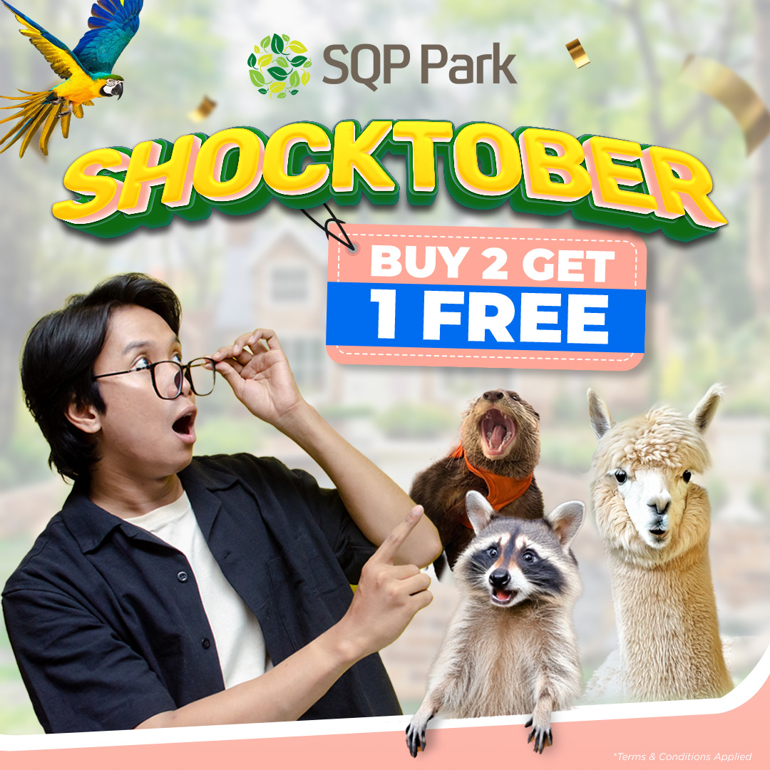 Selama Oktober 2025, tiket masuk SQP Park mulai dari 33ribuan* aja!