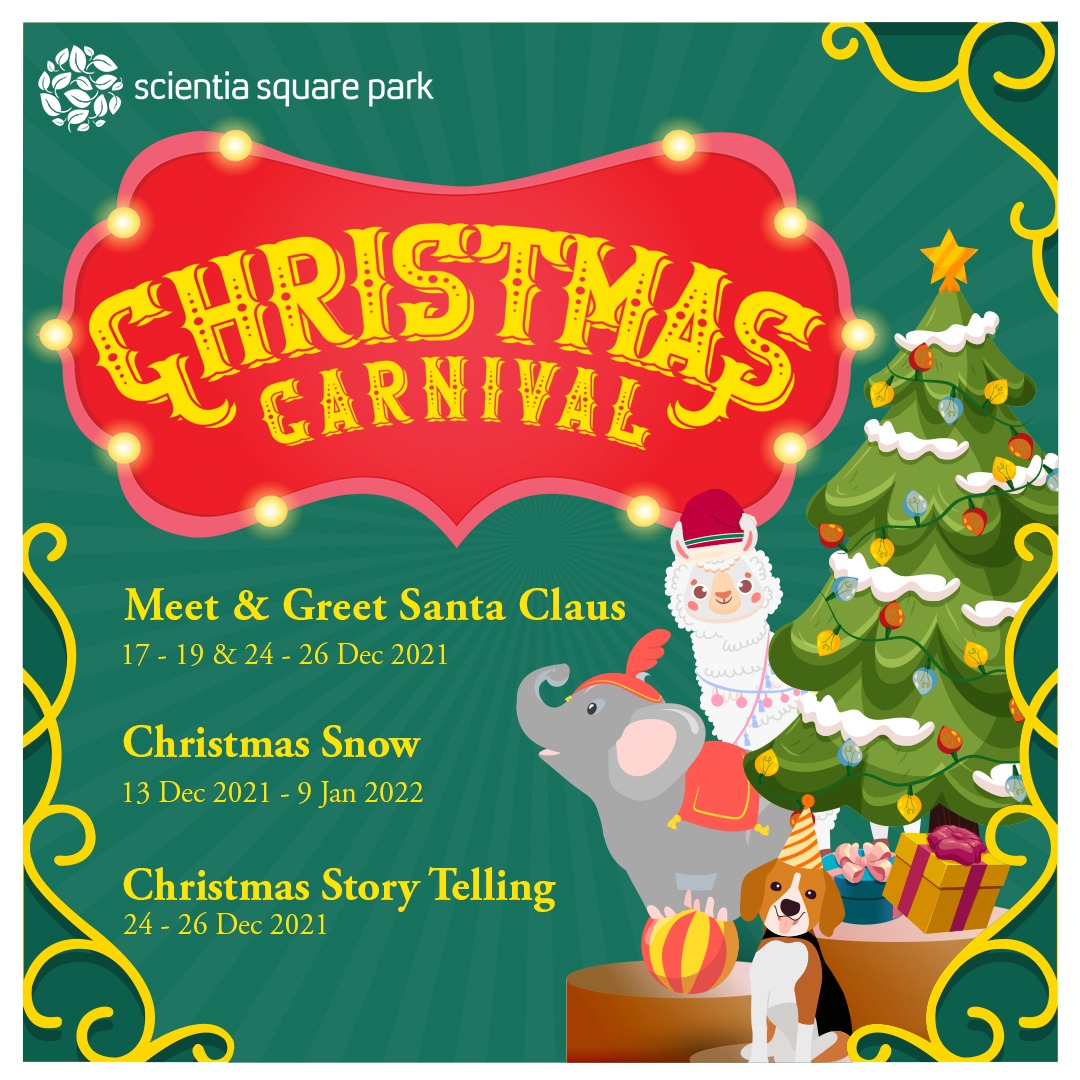 Welcome to Christmas Carnival at Scientia Square Park!