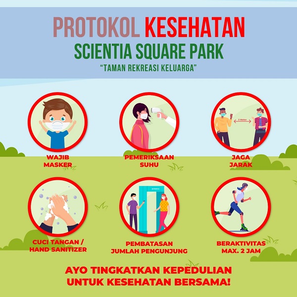 Ketentuan Protokol Adaptasi Kebiasaan Baru di SDC Building
