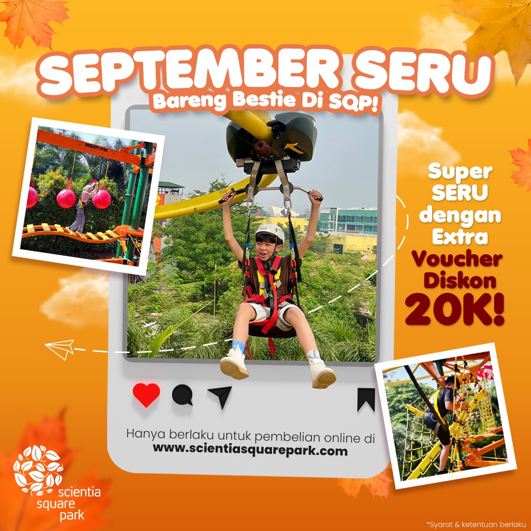 September Seru  Bareng Bestie di SQP!