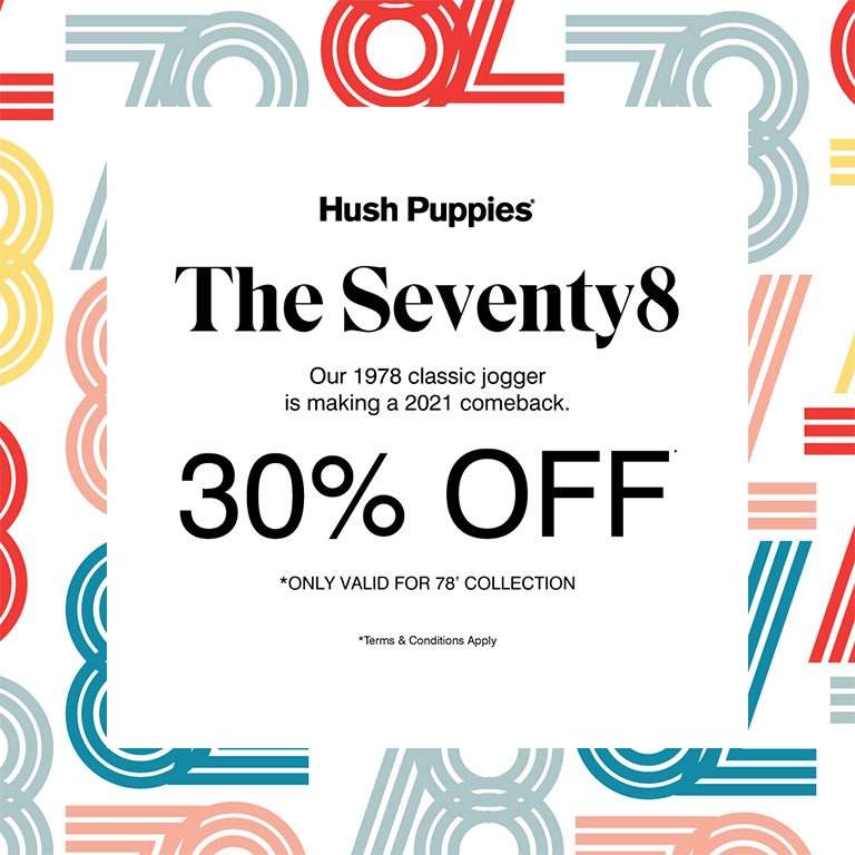 promo hush puppies 2021