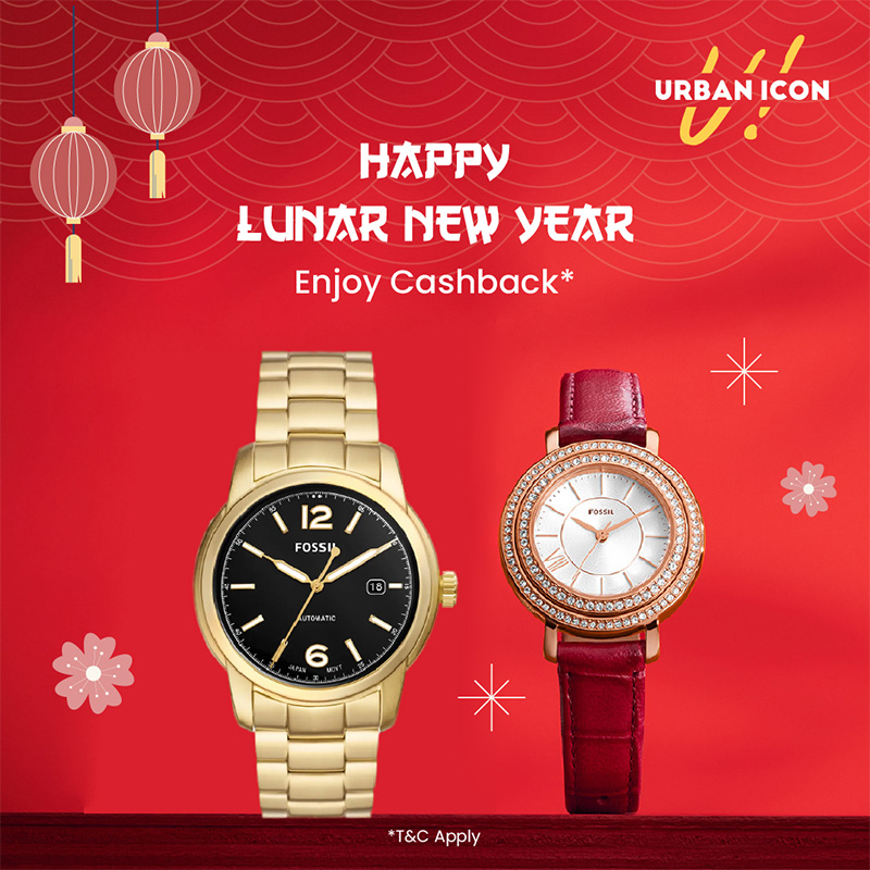 Urban Icon Happy Lunar New Year