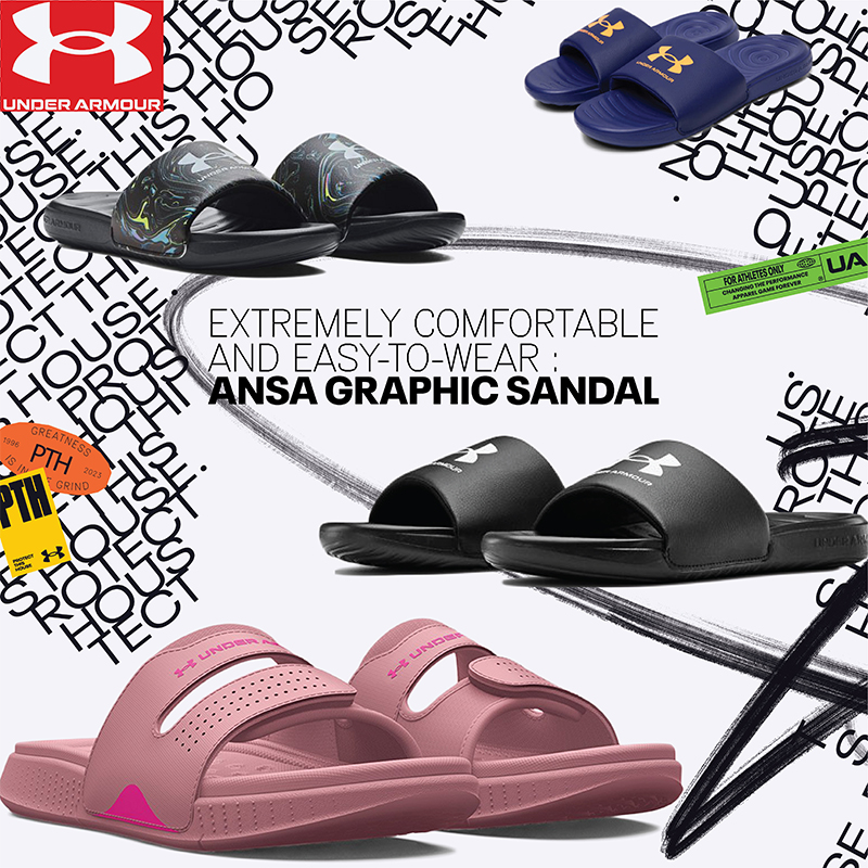 Ansa Graphic Sandal