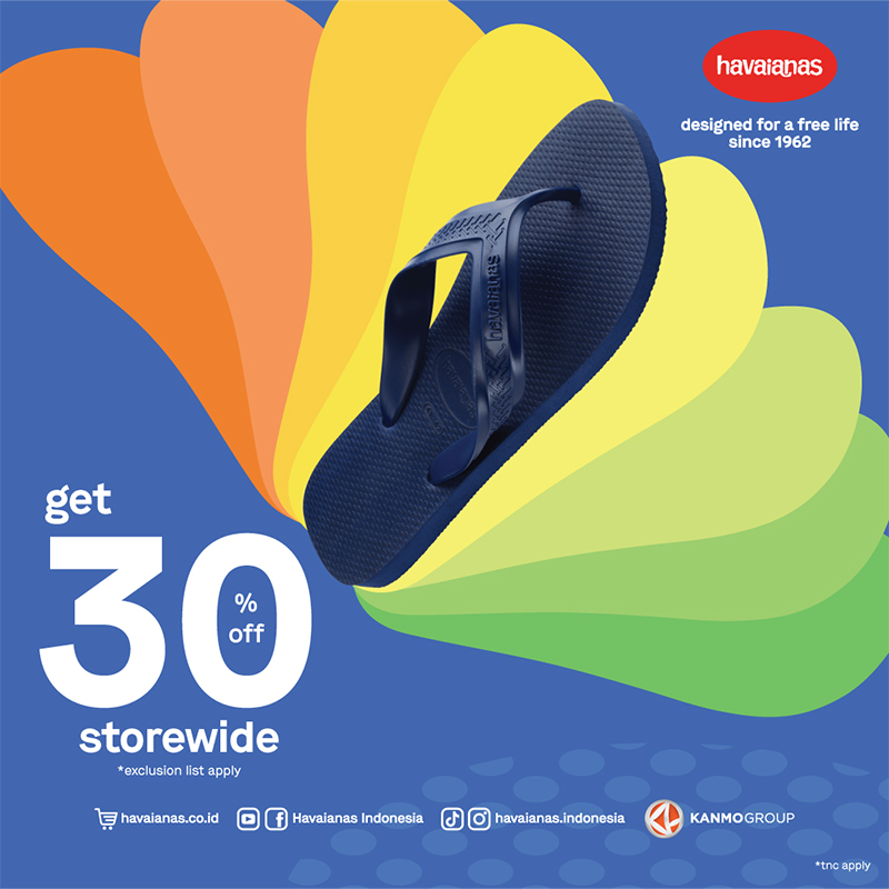 Code sales reduction havaianas