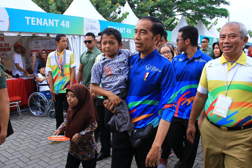 Presiden RI Bapak Jokowi Hadiri Peringatan Hari Disabilitas Internasional 2018 di Summarecon Mal Bekasi