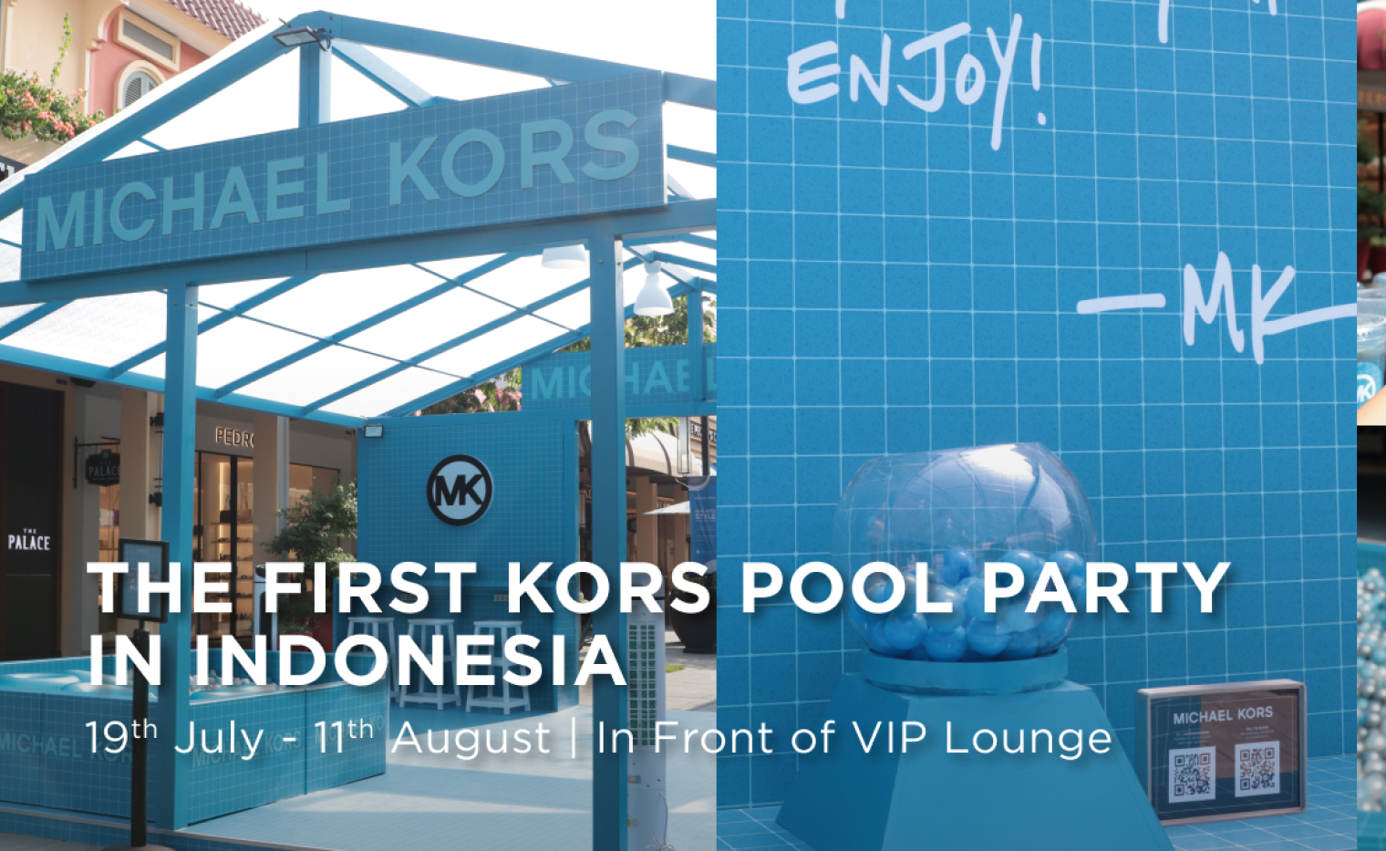 A Splash in Style at the First Kors Pool Party in Indonesia