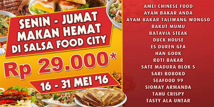 Promo Hemat Dari Salsa Food City!!
