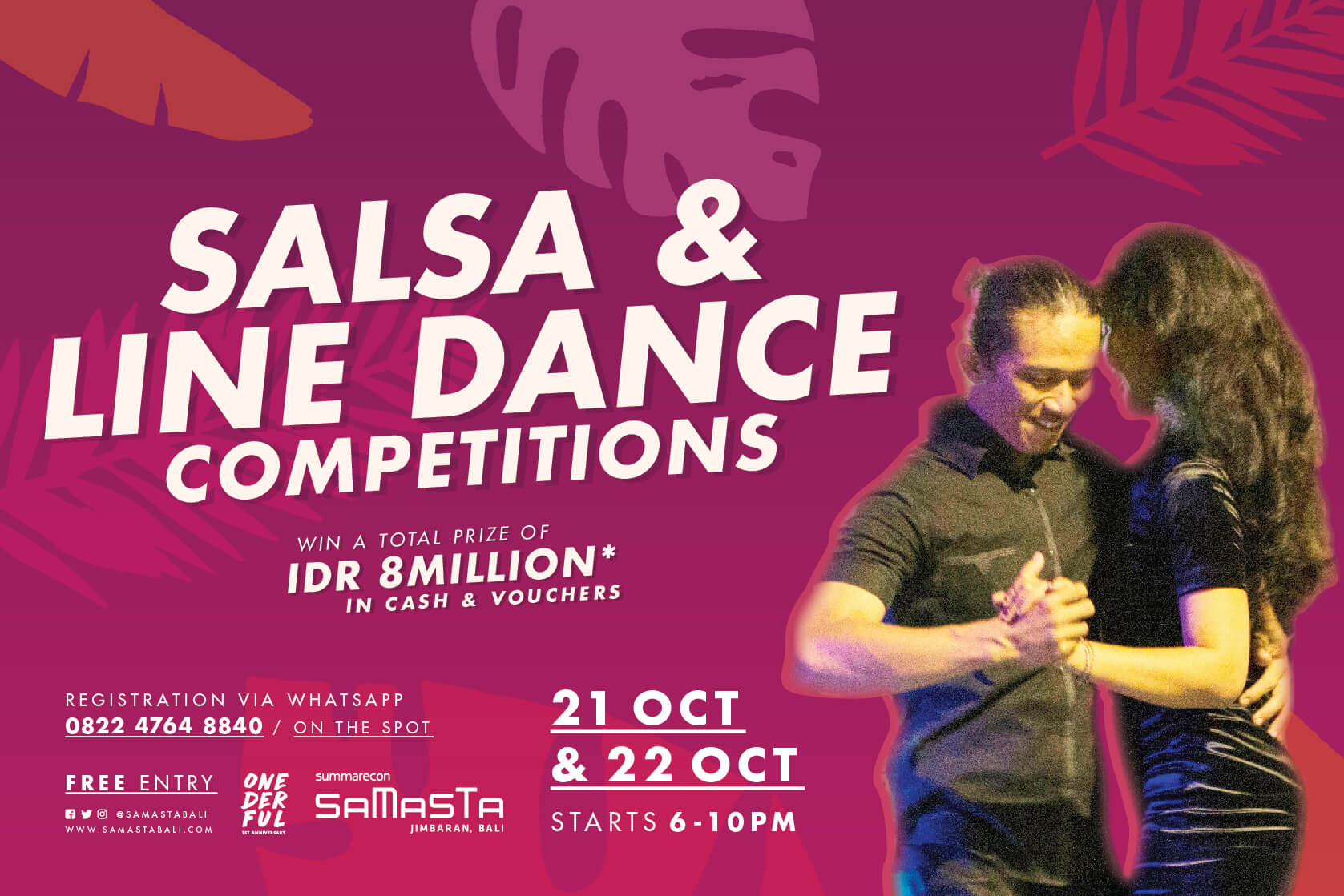 Salsa & Line Dance Competitions