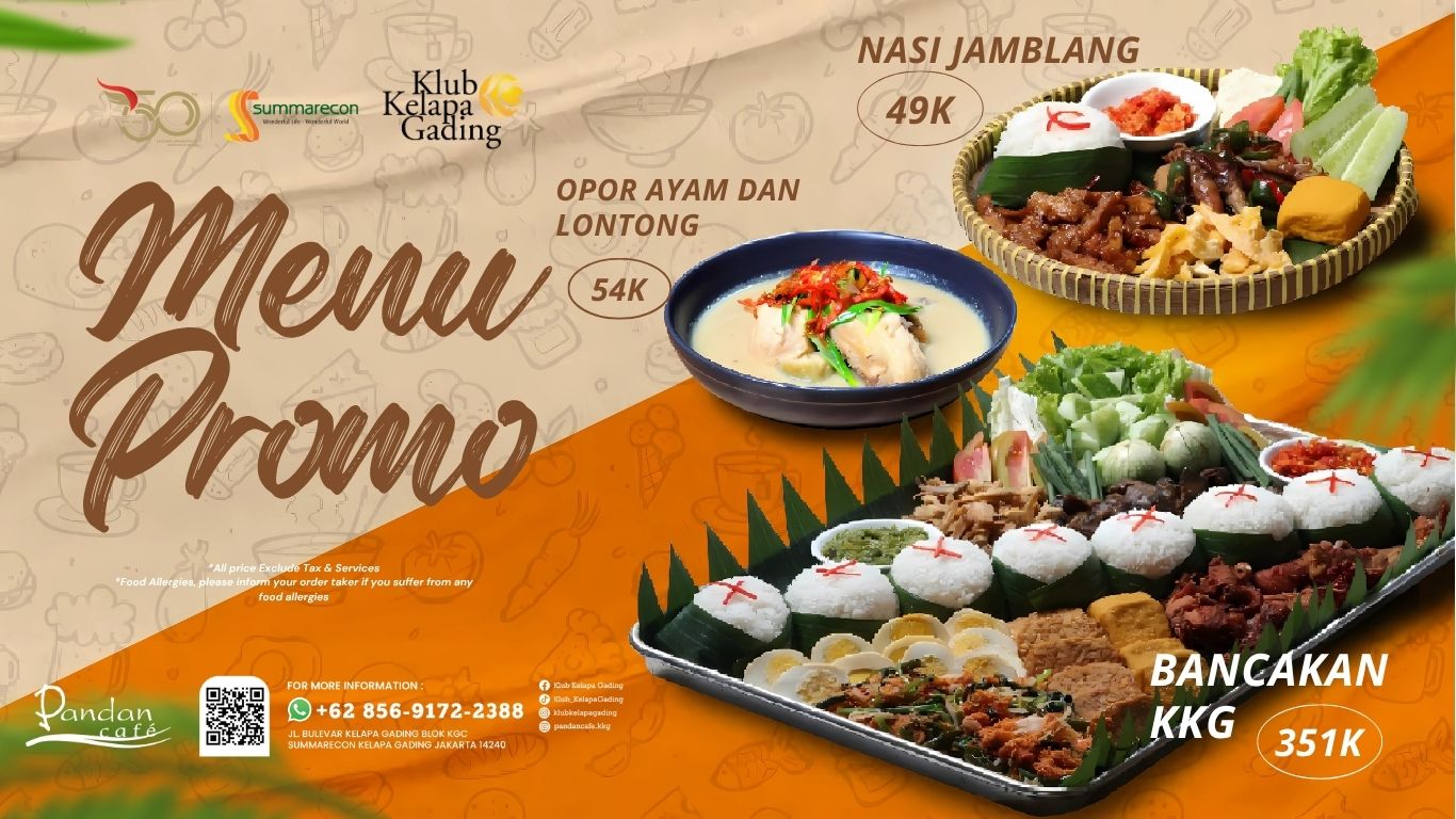 Special Menu July 2025
