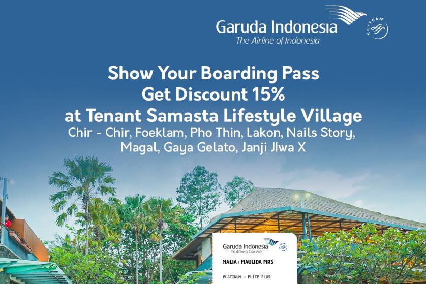 Unlock Exclusive Discount with Garuda Indonesia Boarding Pass True Value (BPTV)