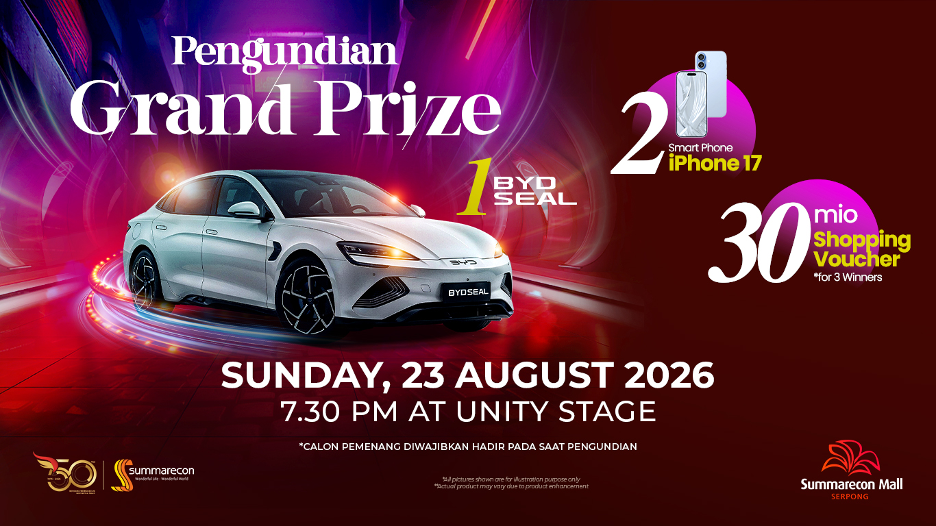 Grand Prize Pengundian 50 Tahun Summarecon