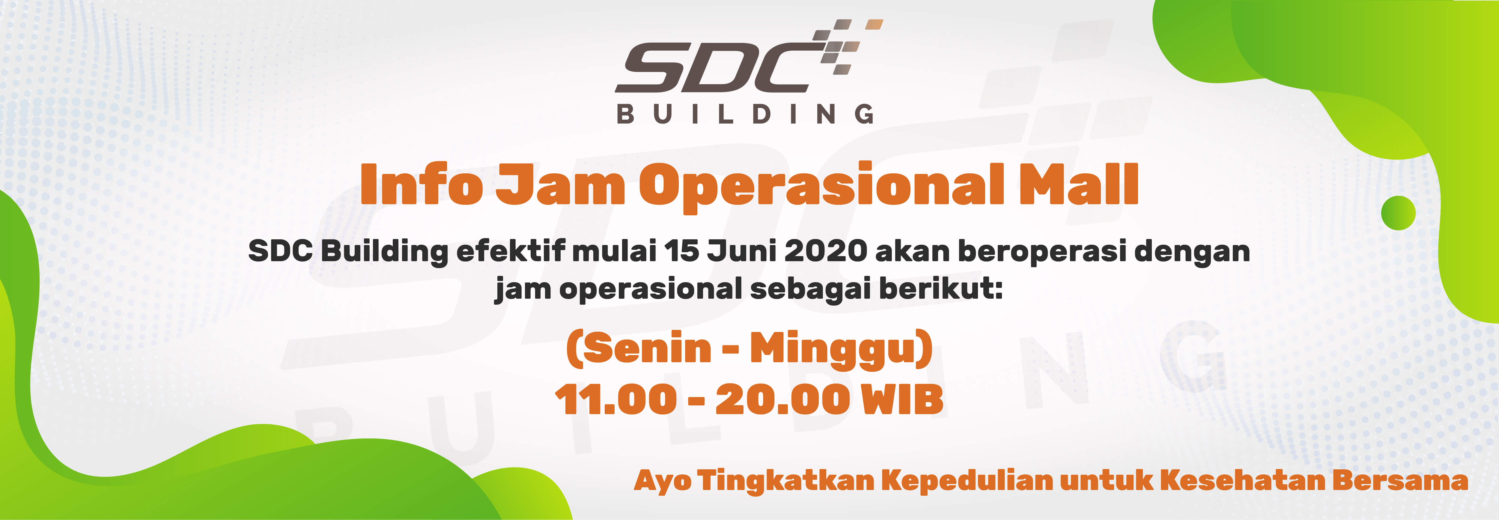 Info Jam Operasional Mall