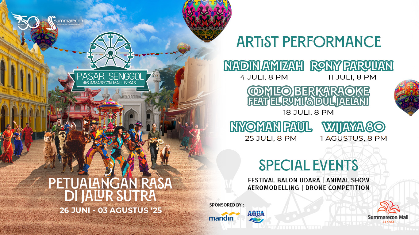 Pasar Senggol di Summarecon Mall Bekasi 2025