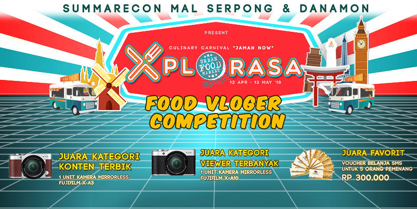Food Vlogger Competition XplorRasa 2018