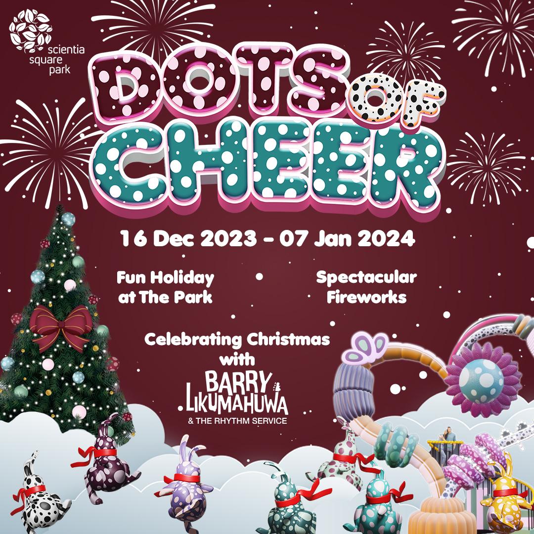 Celebrate the holiday season and Christmas at Scientia Square Park