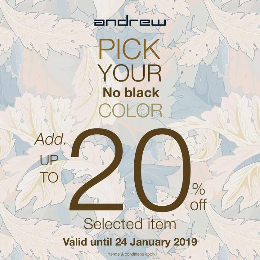 Andrew Shoes Get Add Up To 20% Off