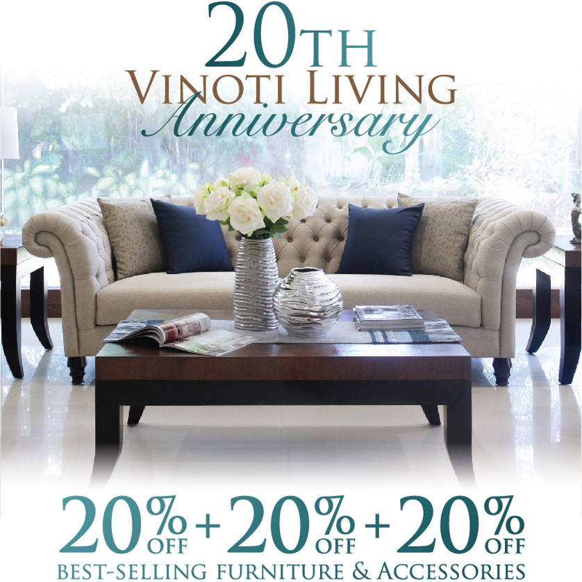 Vinoti Living Celebrate 20th Anniversary!