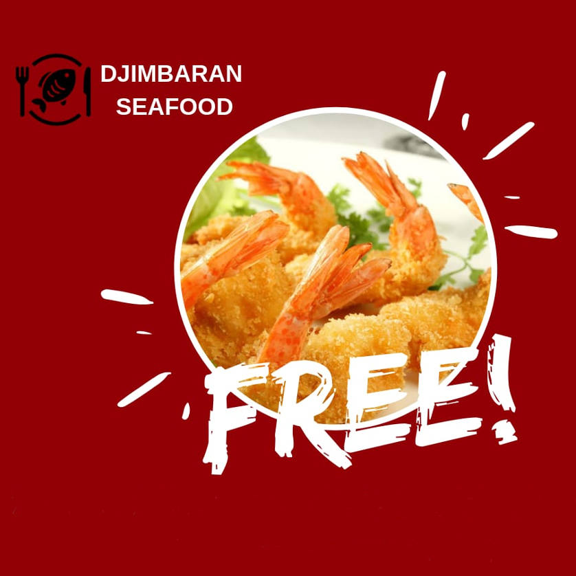 Djimbaran Seafood Free 1 Porsi Udang Goreng Tepung