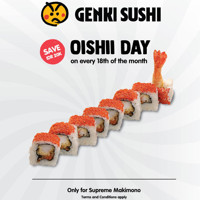 Thumb Genki Sushi Oishii Day