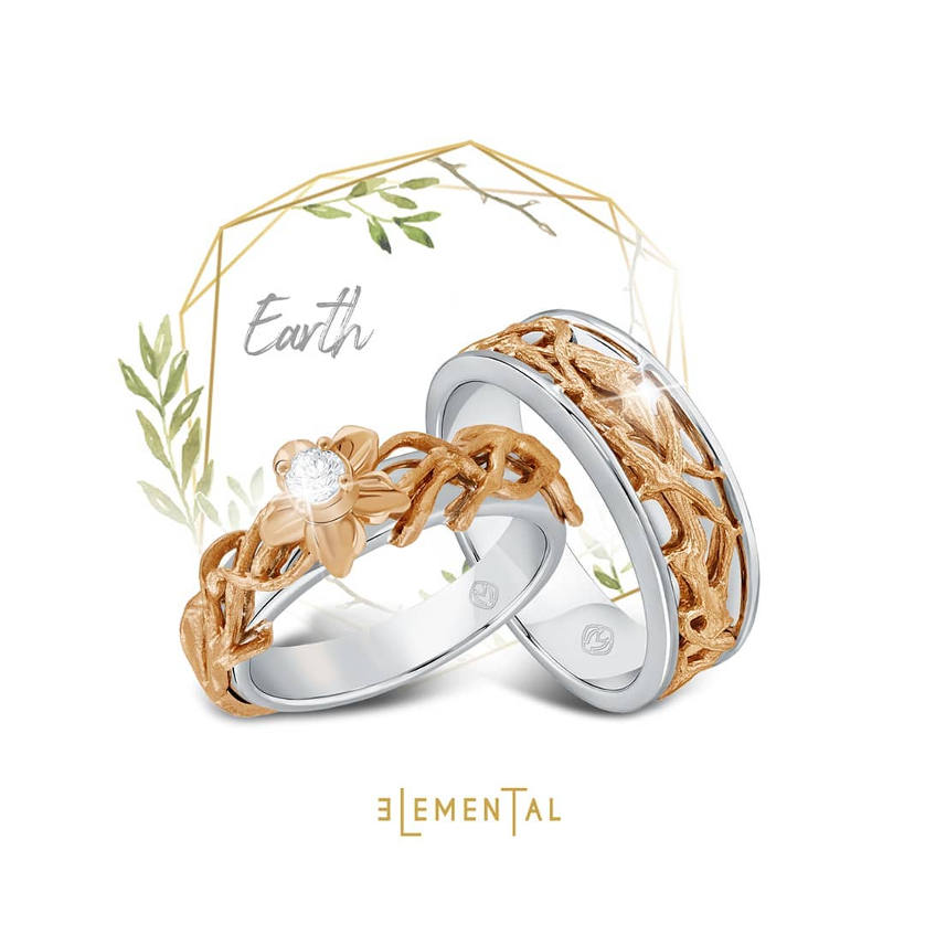 Thumb Miss Mondial Wedding Ring Earth Series