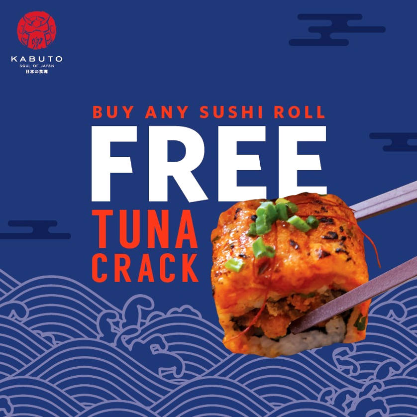 Thumb  Buy One Get One Sushi Roll