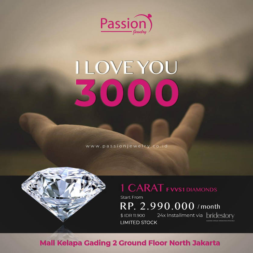 Thumb Passion Jewelry I Love You 3000
