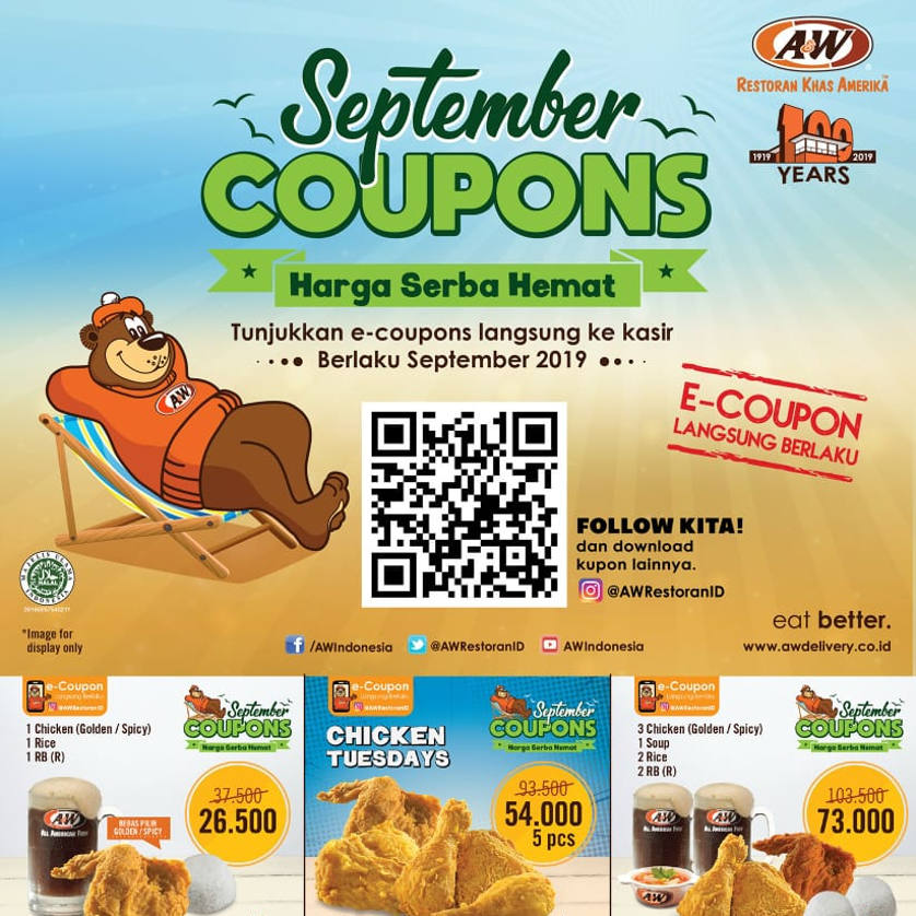 Thumb A & W September Coupons!