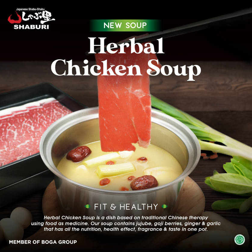 Shaburi & Kintan Buffet Herbal Chicken Soup