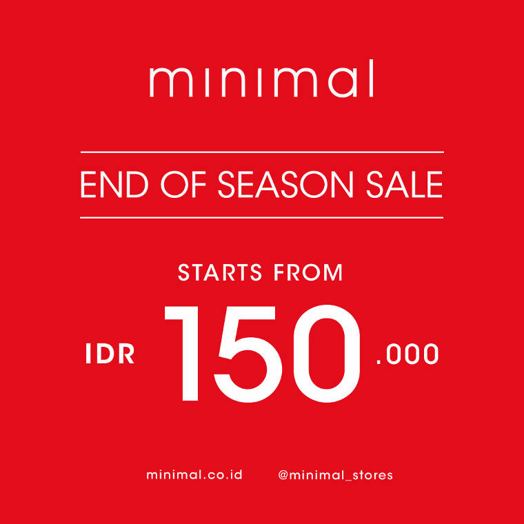 Minimal End of Season Sale