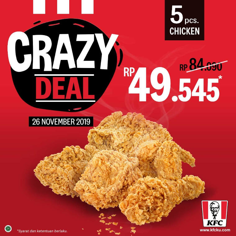 Thumb KFC Crazy Deal