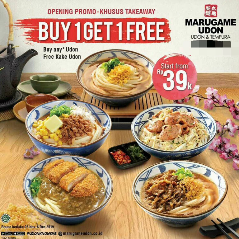 Thumb Marugame Udon Buy One Get One Free