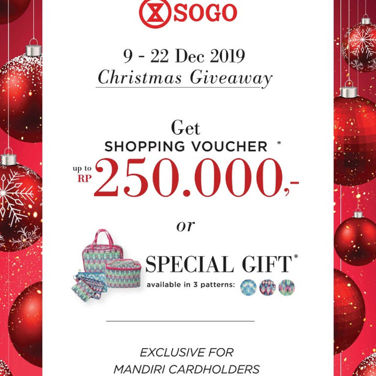 Thumb Sogo Department Store Christmas Giveaway