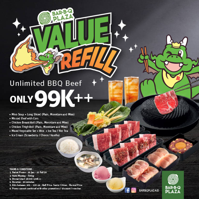 Thumb BAR B Q Plaza Value Refill (All You Can Eat)
