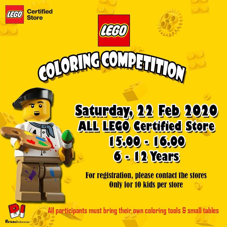 Thumb LEGO Coloring Competition
