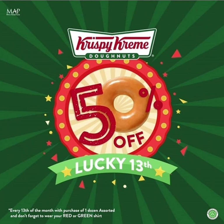 Thumb Krispy Kreme Doughnut Lucky 13th