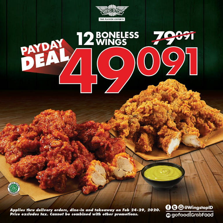 Thumb Wingstop Payday Deal!