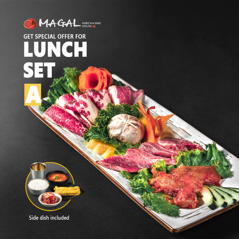 Thumb Magal Korean BBQ Special Offer For Lunch Set