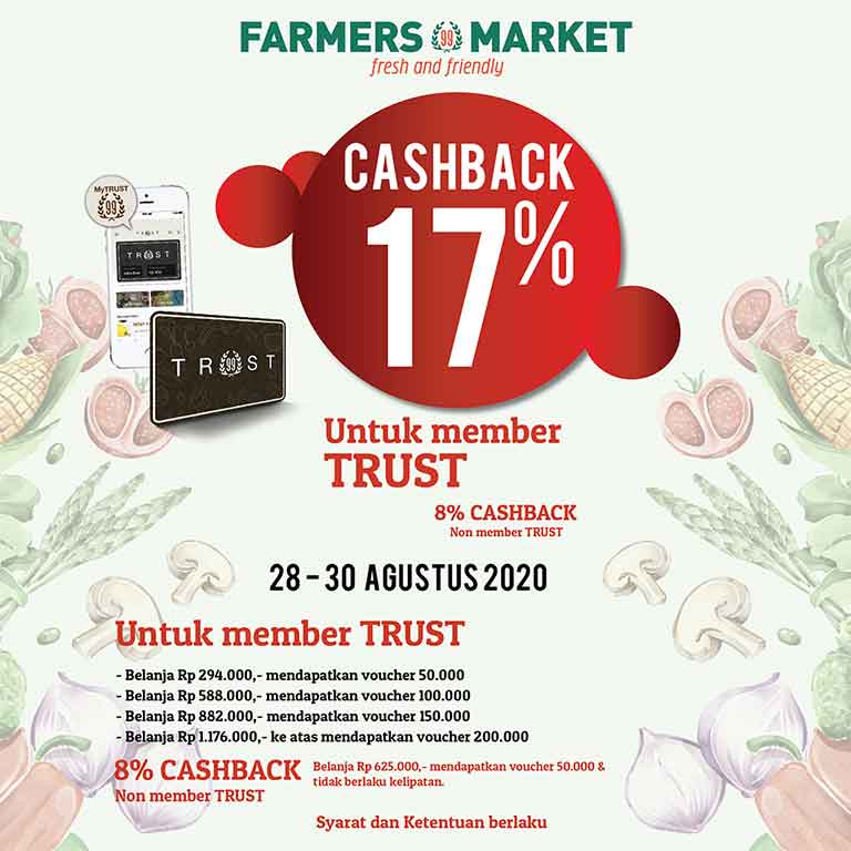 Thumb Farmers Market Get Cashback 17%