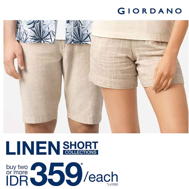 Thumb Giordano Linen short colections