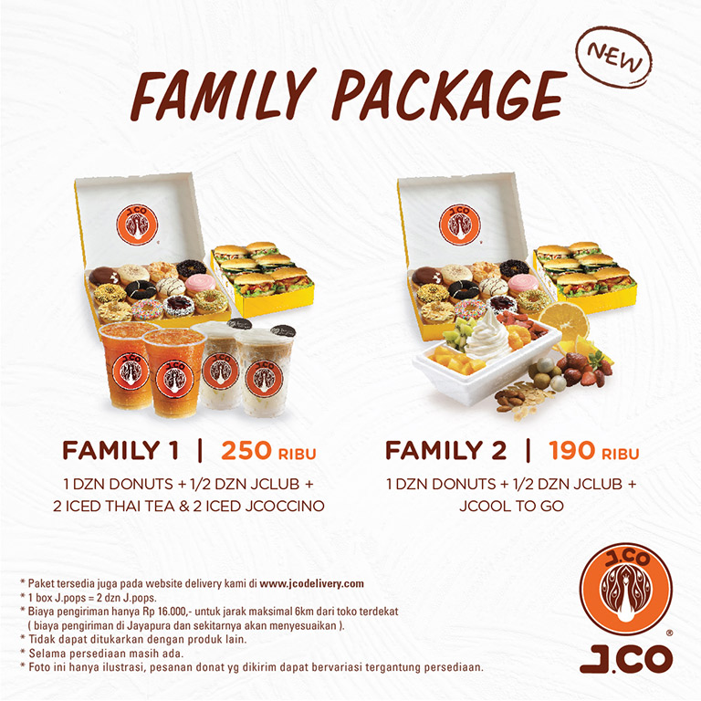 Thumb JCO Donuts & Coffee FAMILY PACKAGE