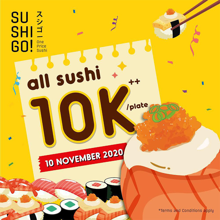 Thumb Sushi GO! All sushi is worth 10k
