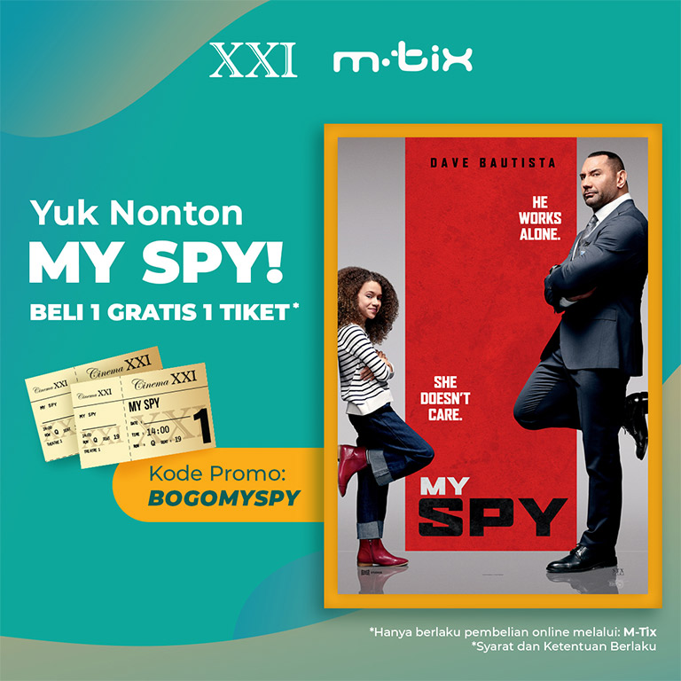 Thumb Cinema XXI Buy 1 Get 1 MY SPY